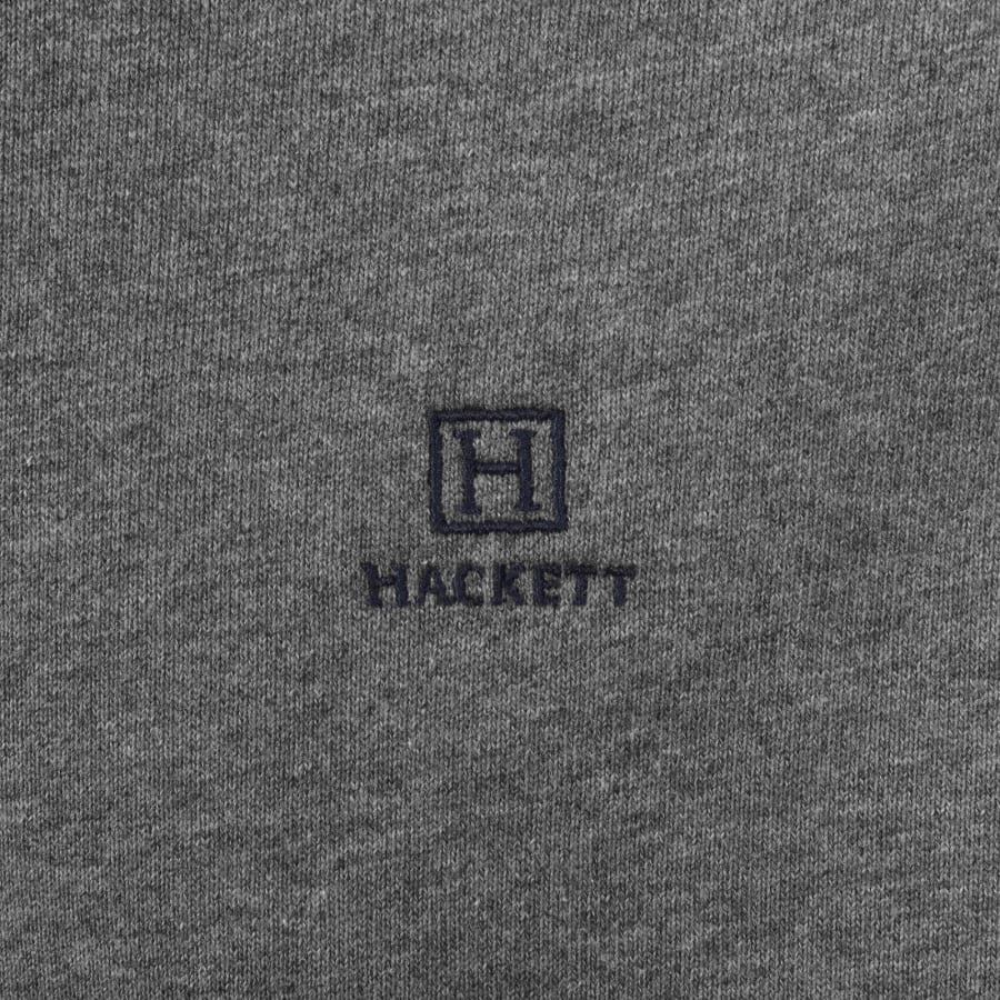 Image number 3 for Hackett Heritage Small Logo Sweatshirt Grey