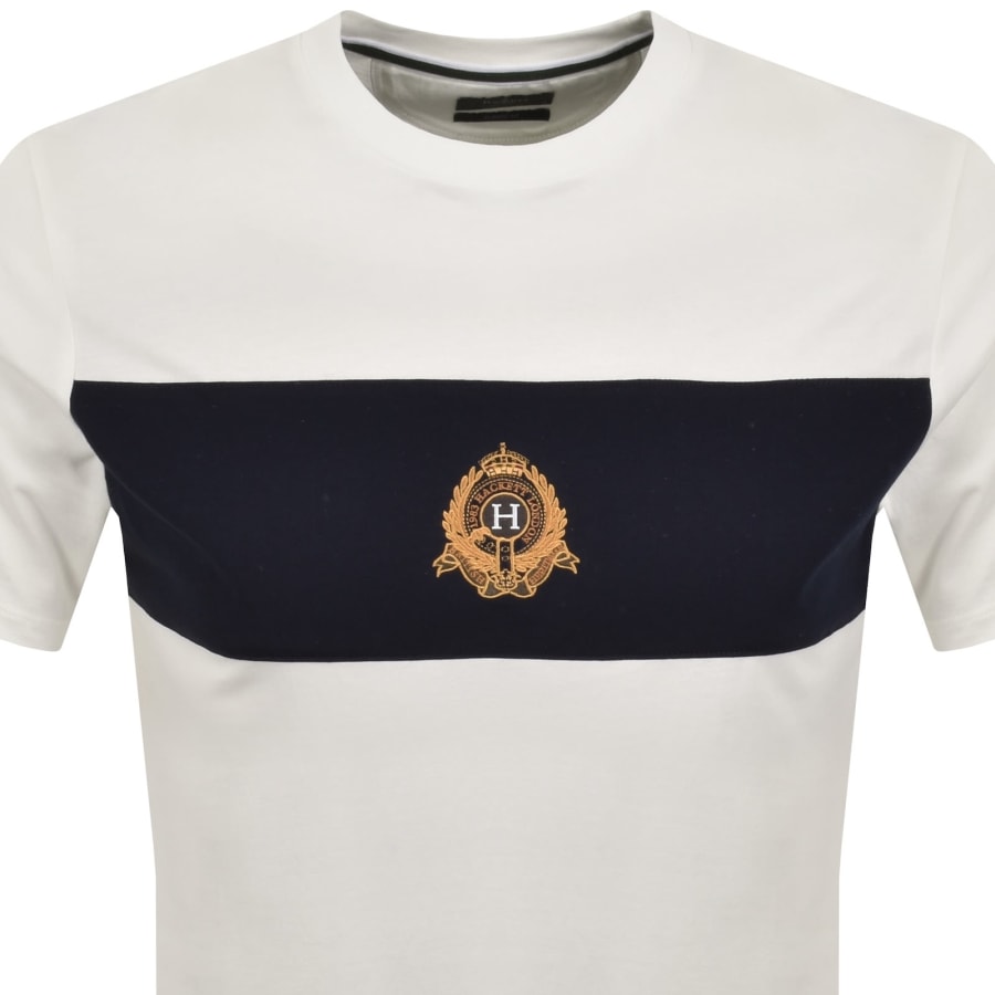 Image number 2 for Hackett Heritage Crest Panel T Shirt Old Navy