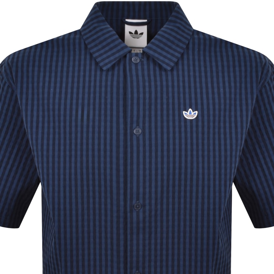 Image number 2 for adidas Originals Resort Shirt Blue