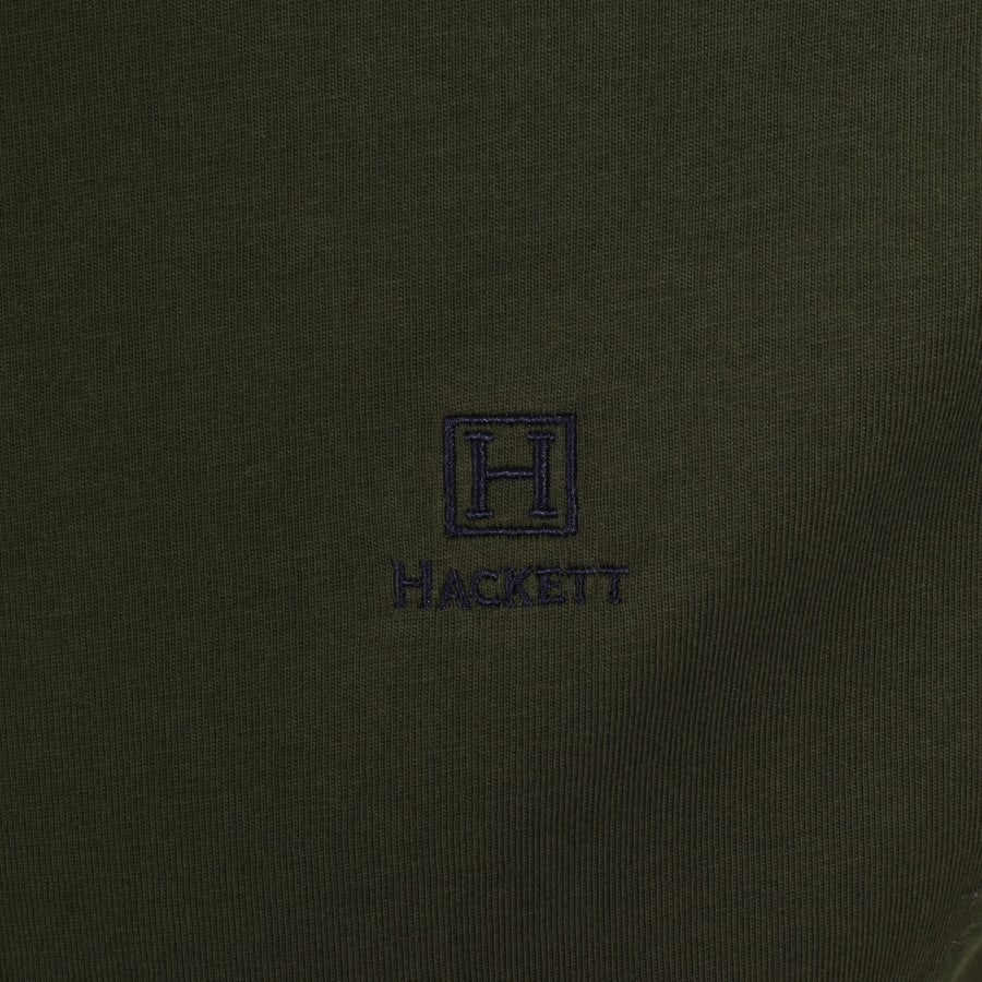 Image number 3 for Hackett Heritage Small Logo T Shirt Green