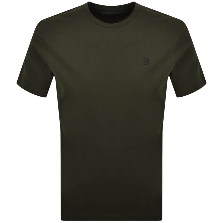 Image number 1 for Hackett Heritage Small Logo T Shirt Green
