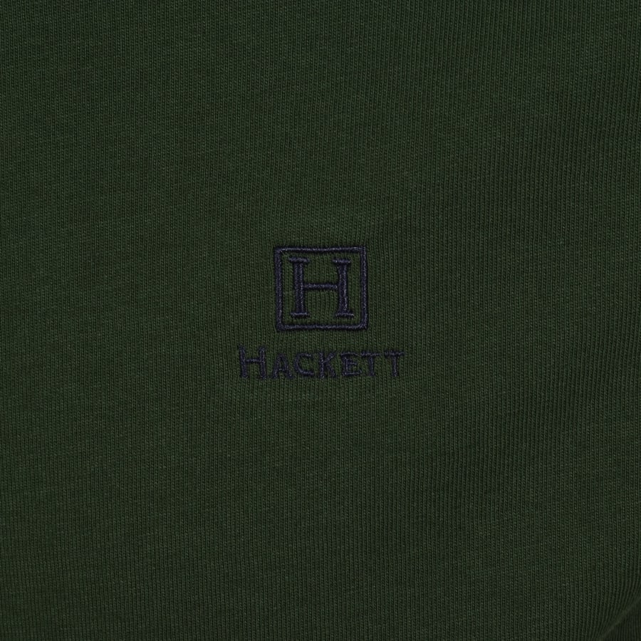 Image number 3 for Hackett Heritage Small Logo T Shirt Green