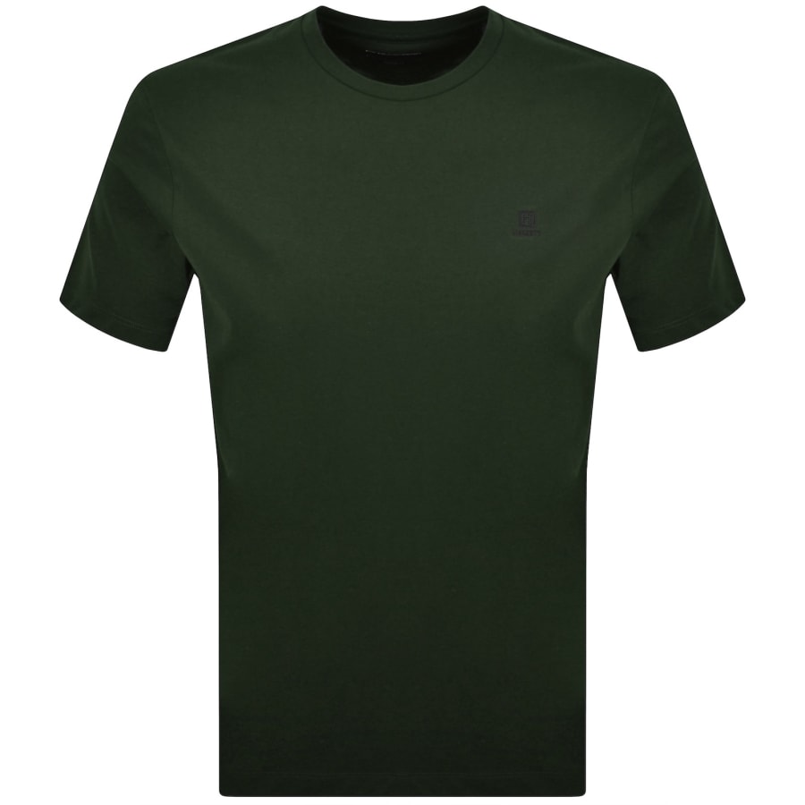 Image number 1 for Hackett Heritage Small Logo T Shirt Green