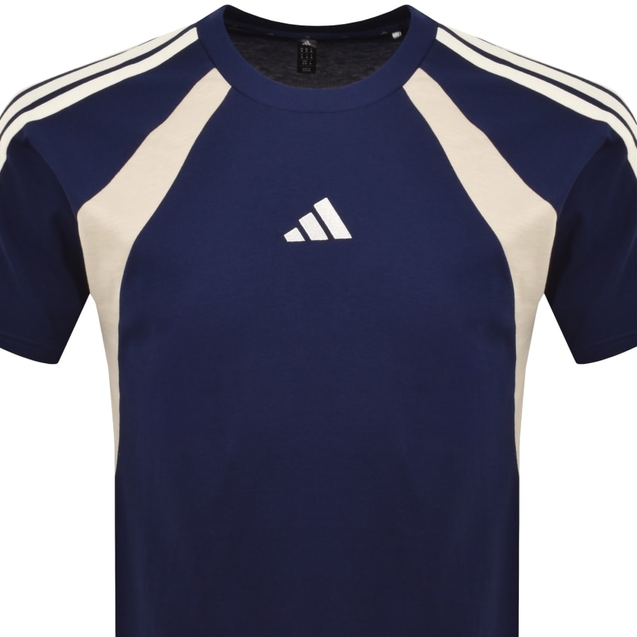 Image number 2 for adidas Sportswear T Shirt Dark Blue