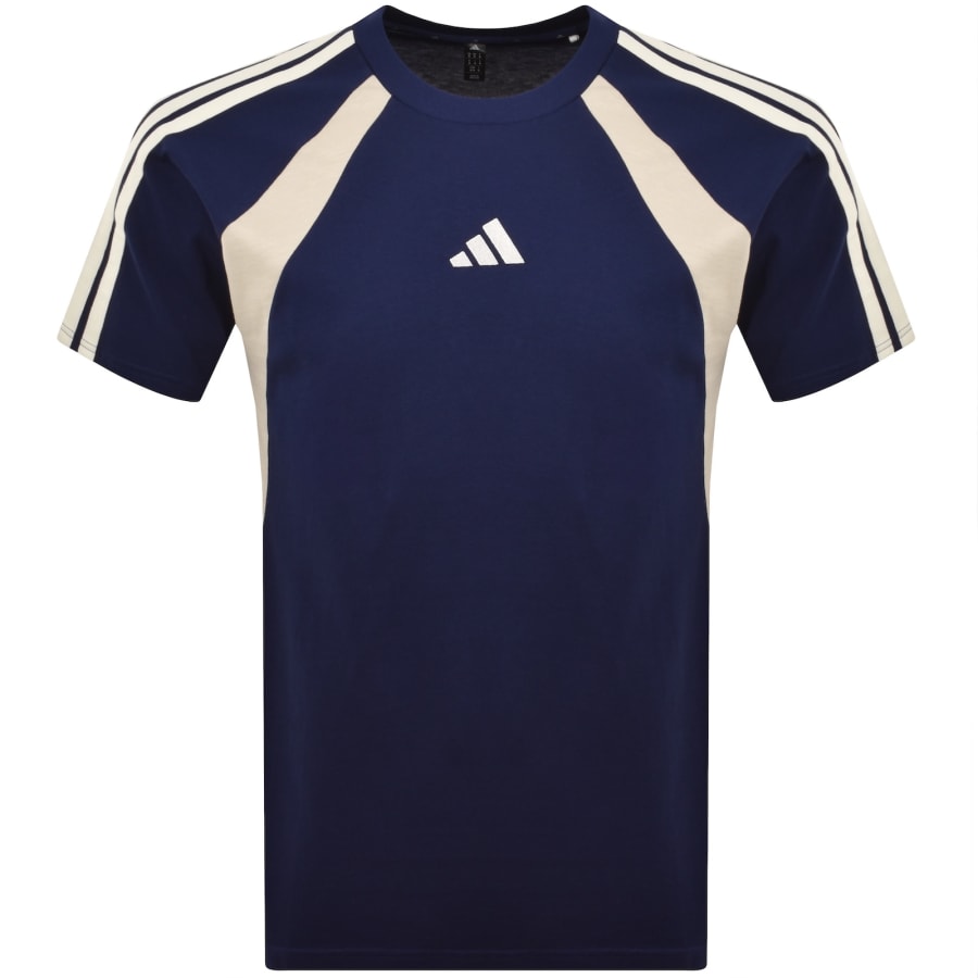 Image number 1 for adidas Sportswear T Shirt Dark Blue