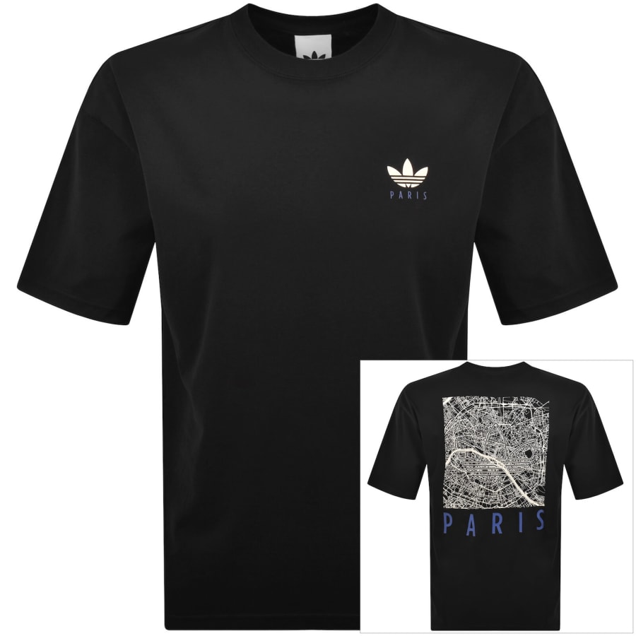 Image number 1 for adidas Originals Logo T Shirt Black