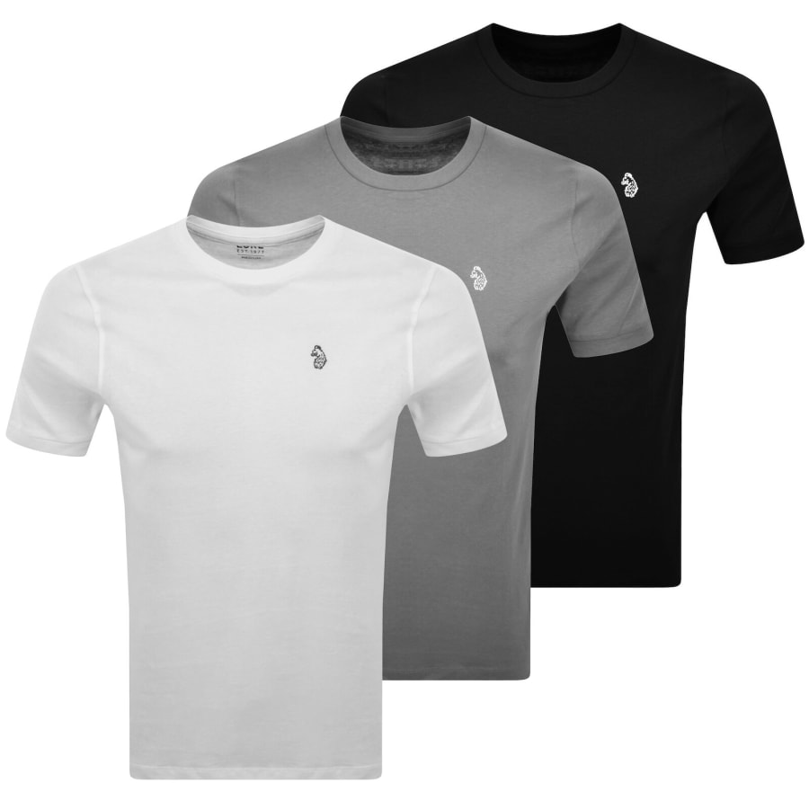 Image number 1 for Luke 1977 Johnys 3 Pack T Shirts Multi