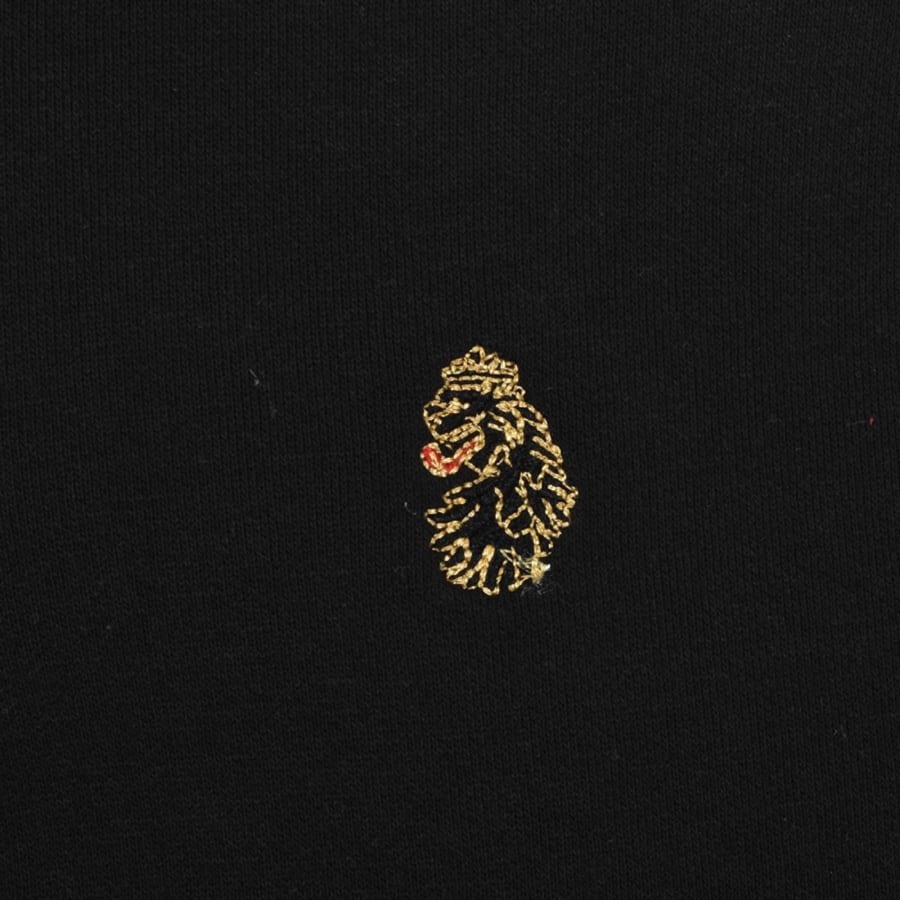 Image number 3 for Luke 1977 Quarter Zip Sydney Sweatshirt Black