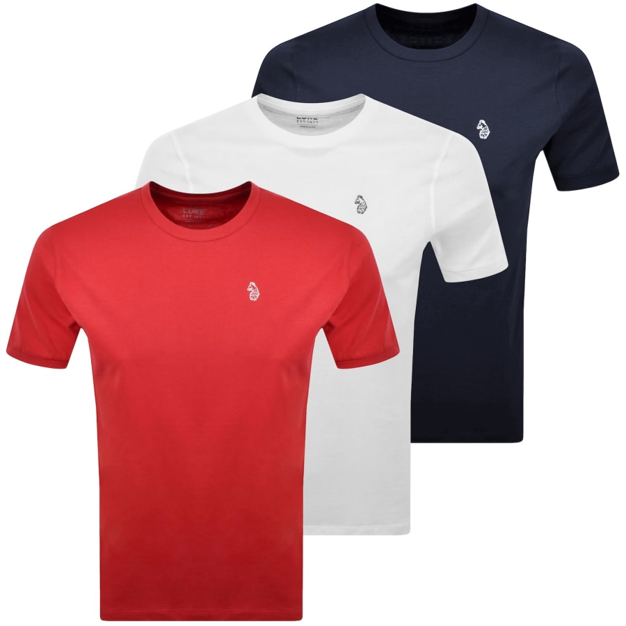Image number 1 for Luke 1977 Johnny 3 Pack T Shirts