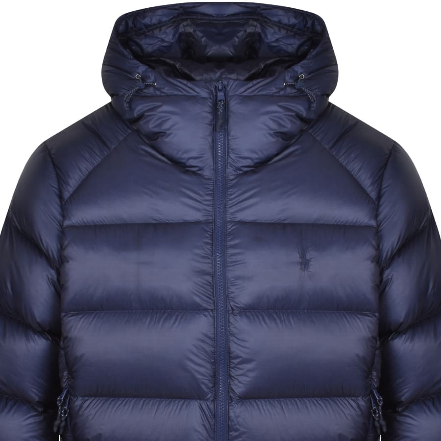Image number 2 for Ralph Lauren Down Puffer Jacket Navy