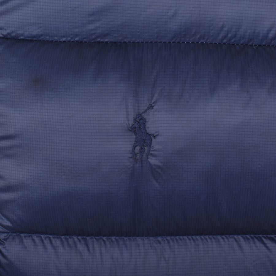 Image number 3 for Ralph Lauren Down Puffer Jacket Navy