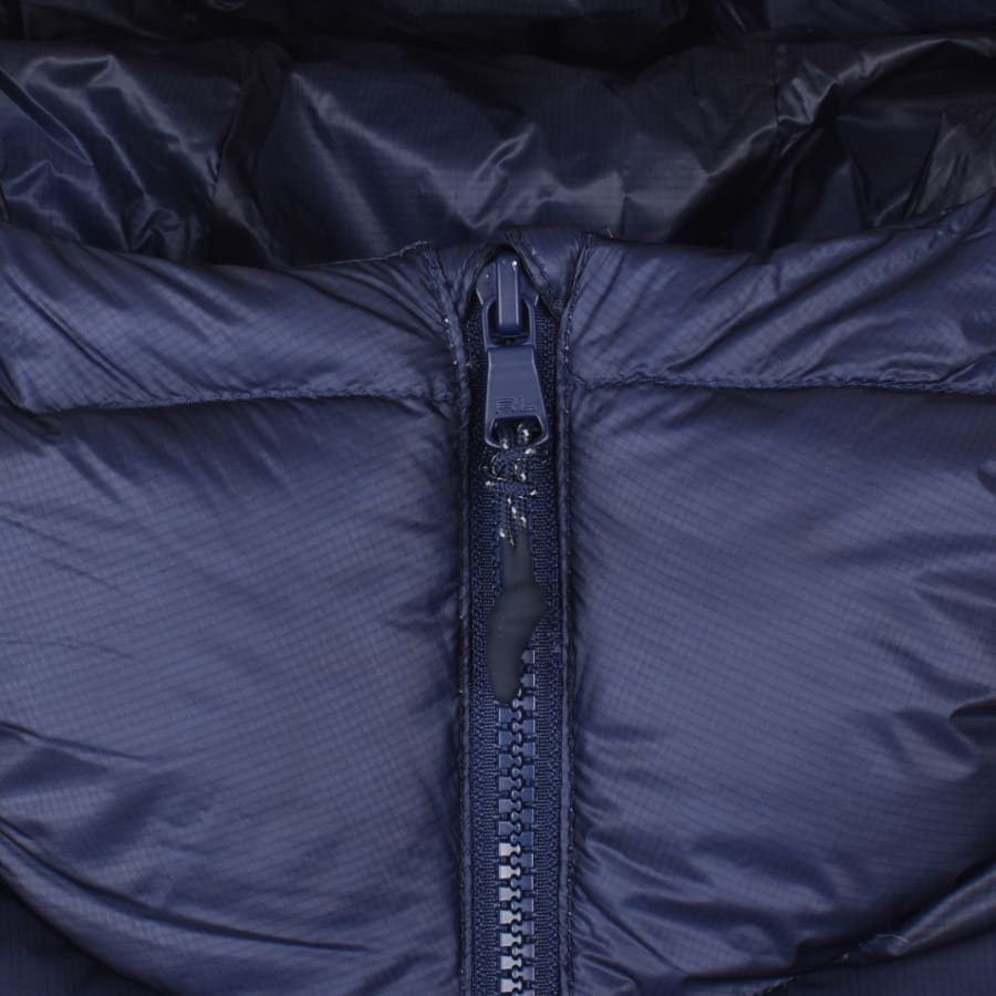 Image number 4 for Ralph Lauren Down Puffer Jacket Navy