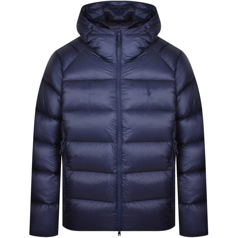Image number 1 for Ralph Lauren Down Puffer Jacket Navy