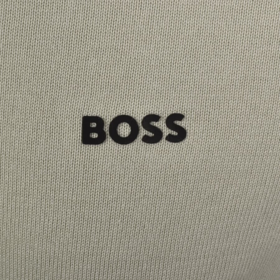 Image number 3 for BOSS Ever X Crew Neck Jumper Beige
