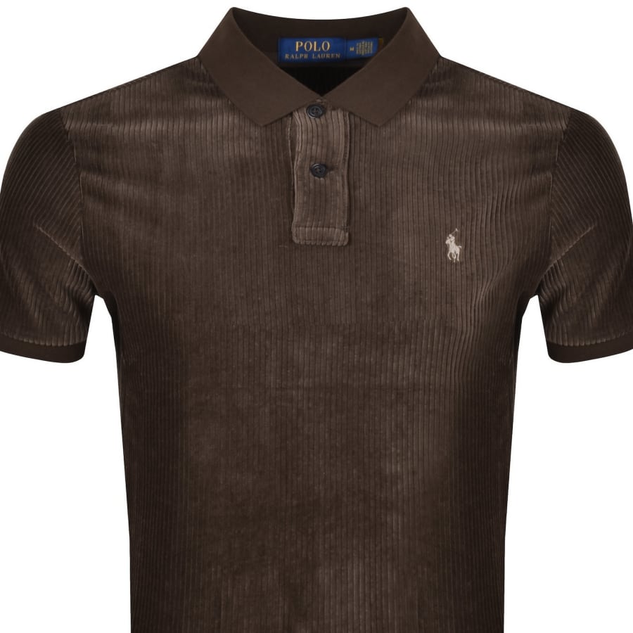 Image number 2 for Ralph Lauren Corduroy Polo Nutmeg Brown