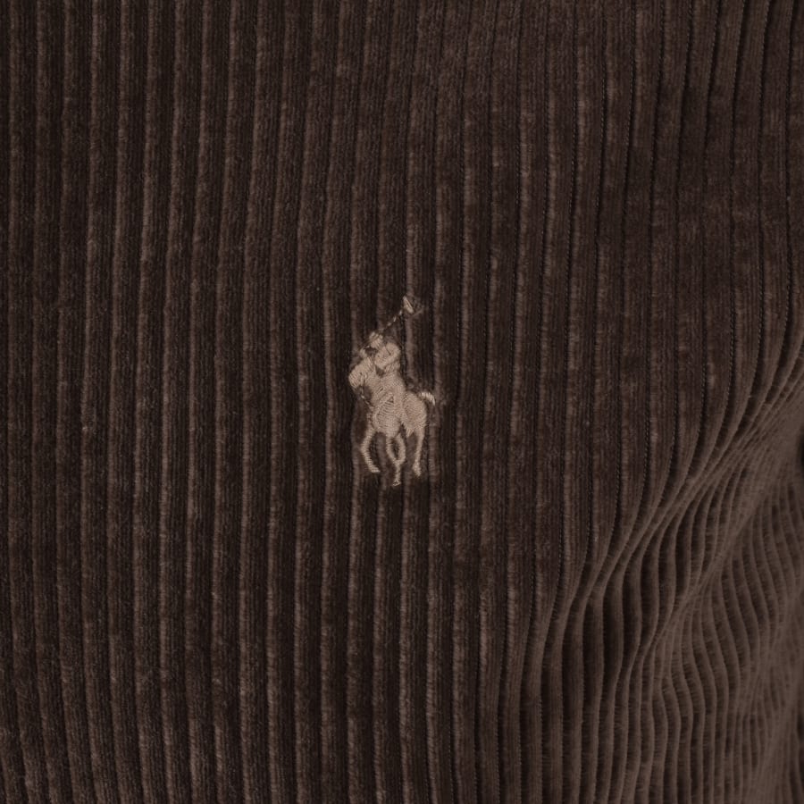 Image number 3 for Ralph Lauren Corduroy Polo Nutmeg Brown
