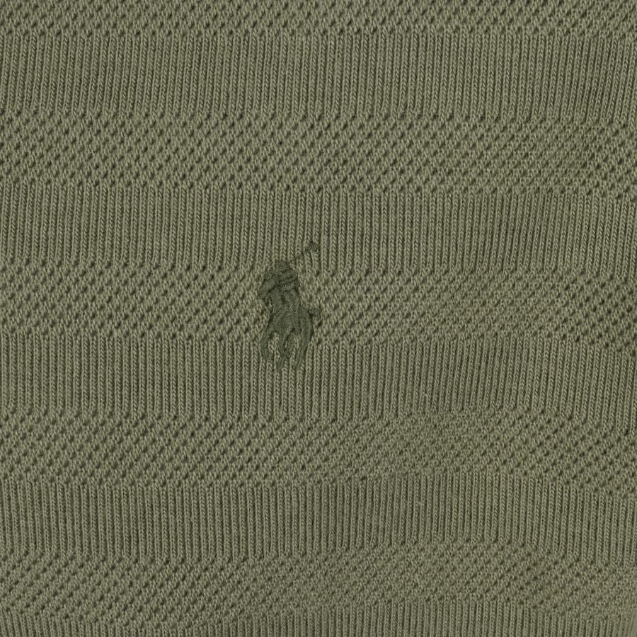 Image number 3 for Ralph Lauren Knit Polo Olive Green