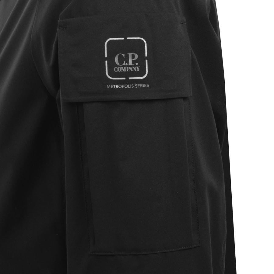 Image number 4 for CP Company Overshirt Black
