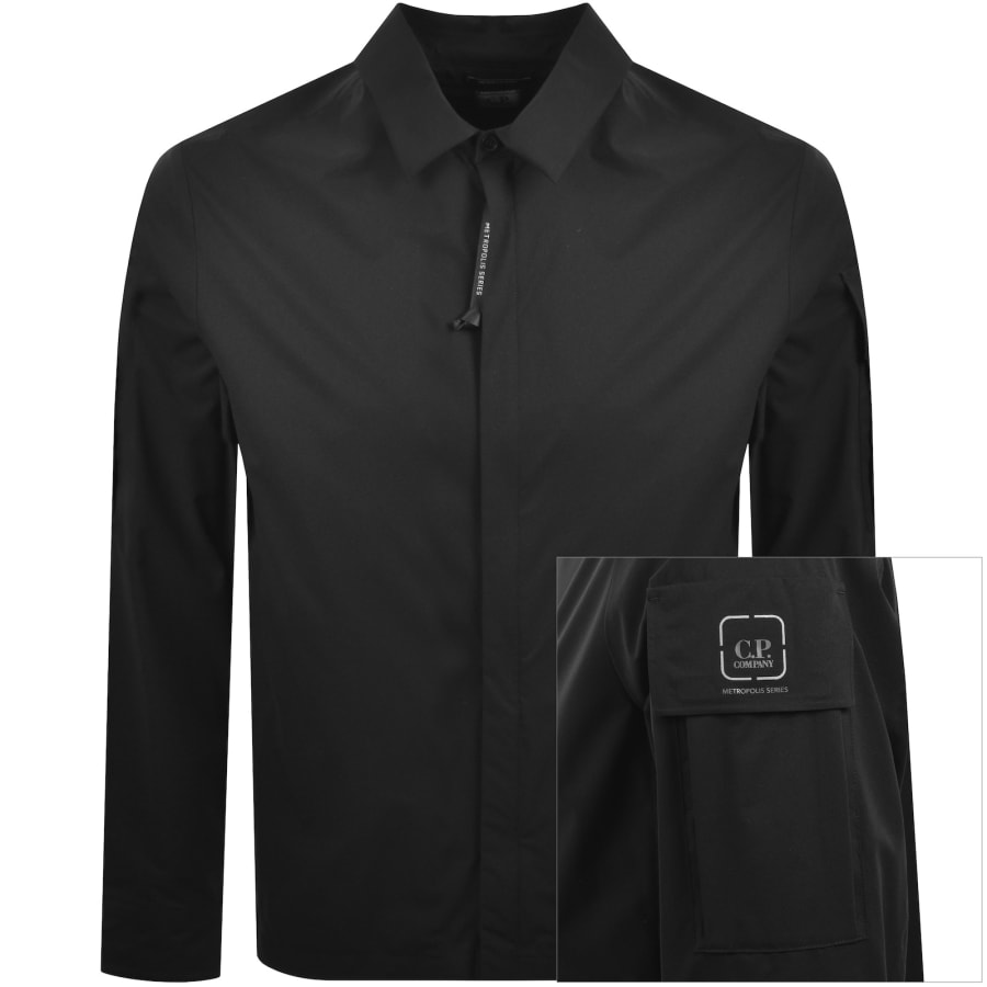 Image number 1 for CP Company Overshirt Black