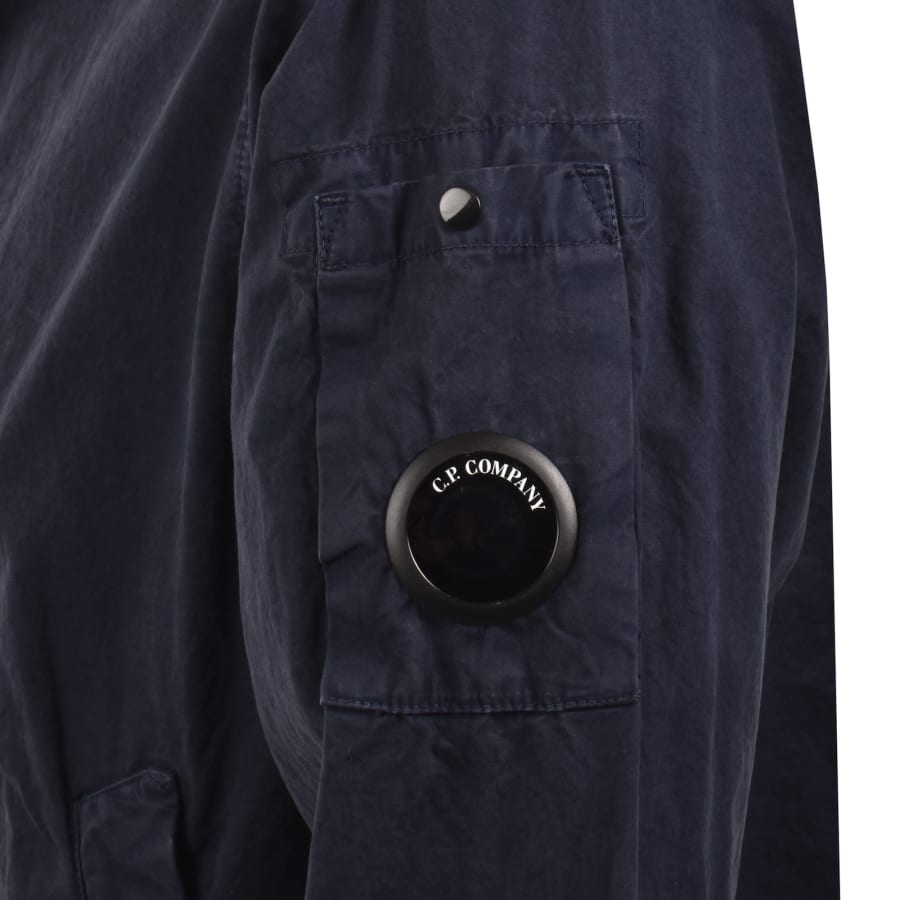 Image number 4 for CP Company Hooded Jacket Navy