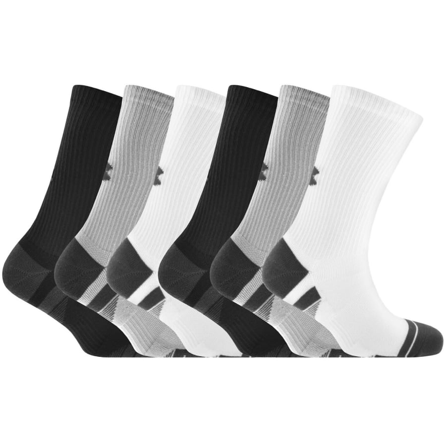 Image number 1 for Under Armour 6 Pack Tech Crew Socks