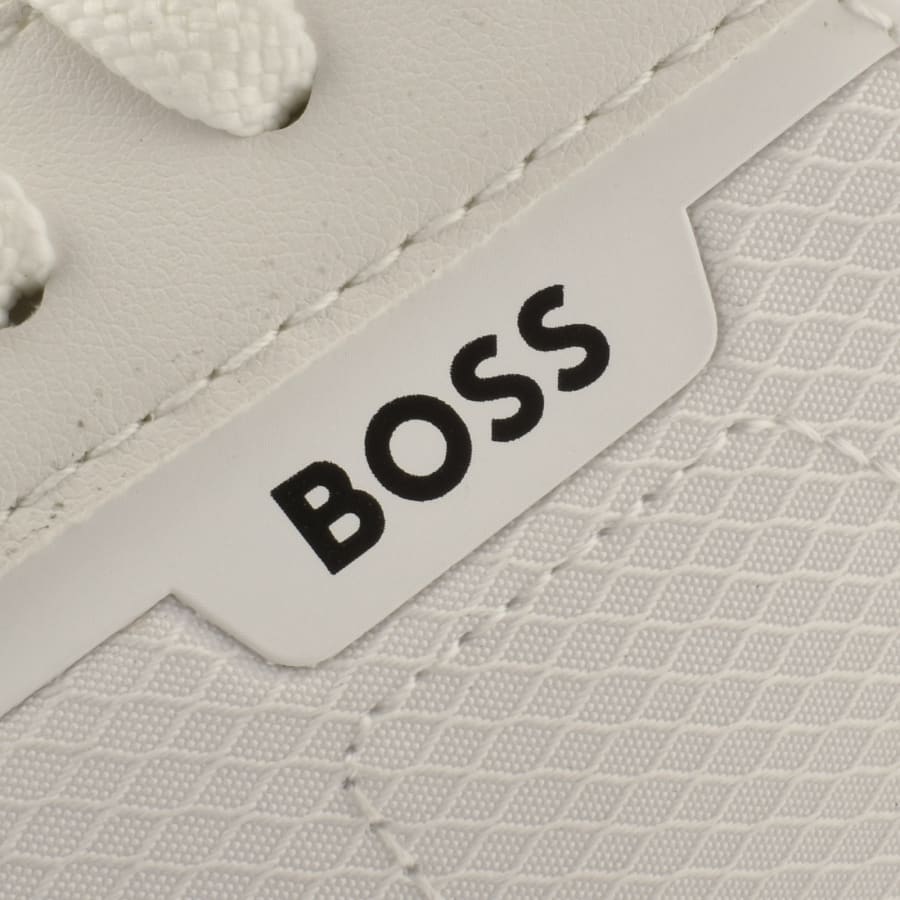 Image number 4 for BOSS Nitan Trainers Open White