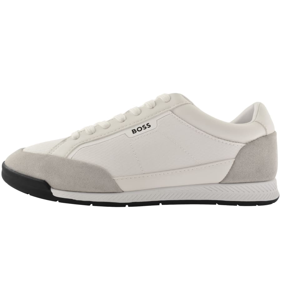 Image number 1 for BOSS Nitan Trainers Open White