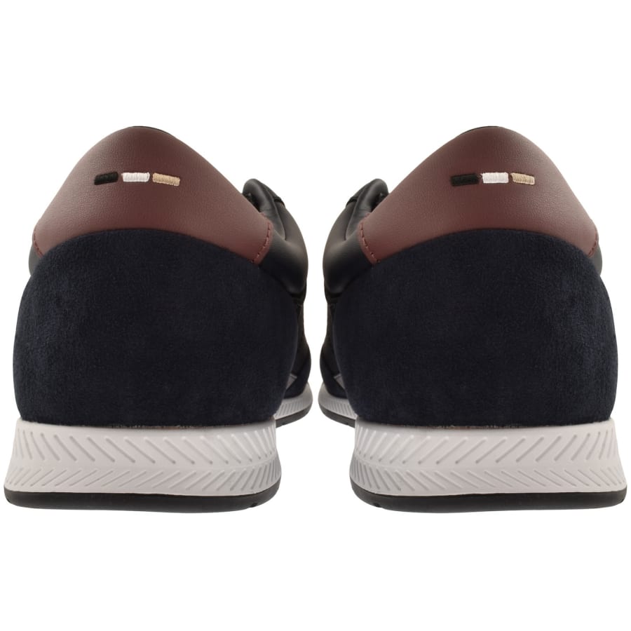 Image number 2 for BOSS Nitan Trainers Dark Blue