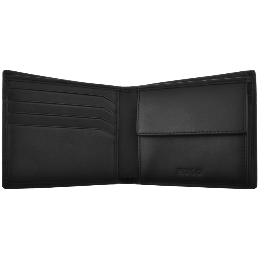 Image number 3 for HUGO 4CC Coin Wallet Black