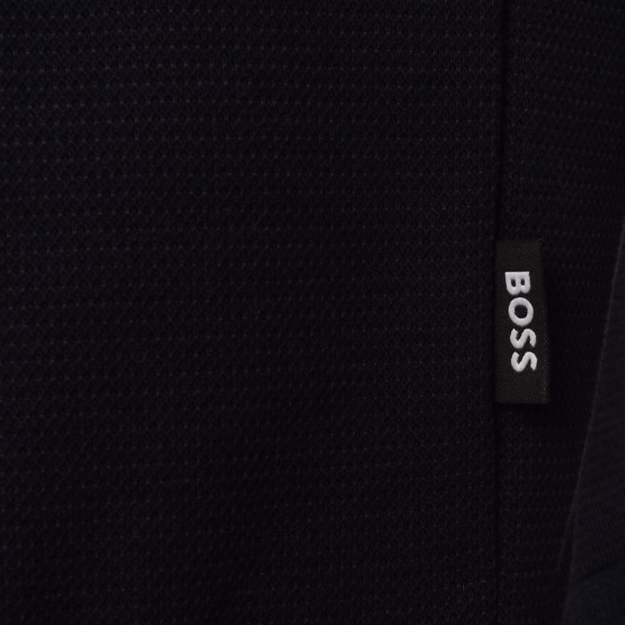Image number 3 for BOSS H Sidney 80 Quarter Zip Sweatshirt Navy