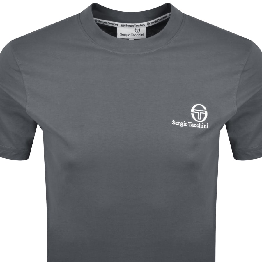 Image number 2 for Sergio Tacchini Felton T Shirt Blue