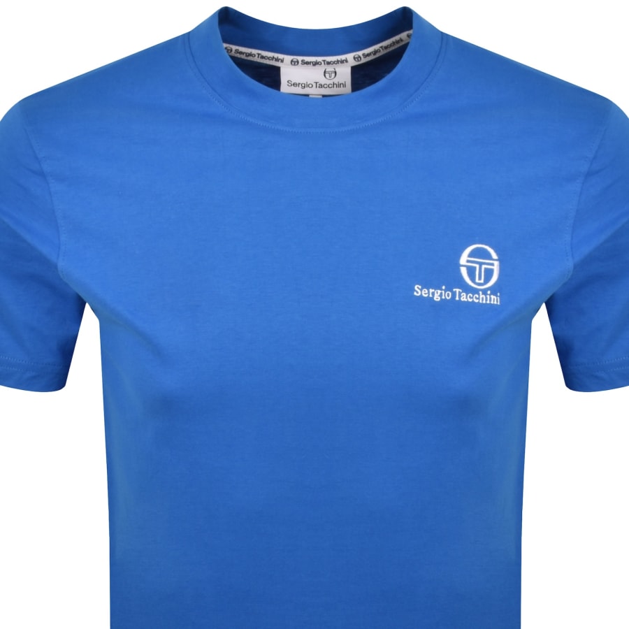 Image number 2 for Sergio Tacchini Felton T Shirt Blue
