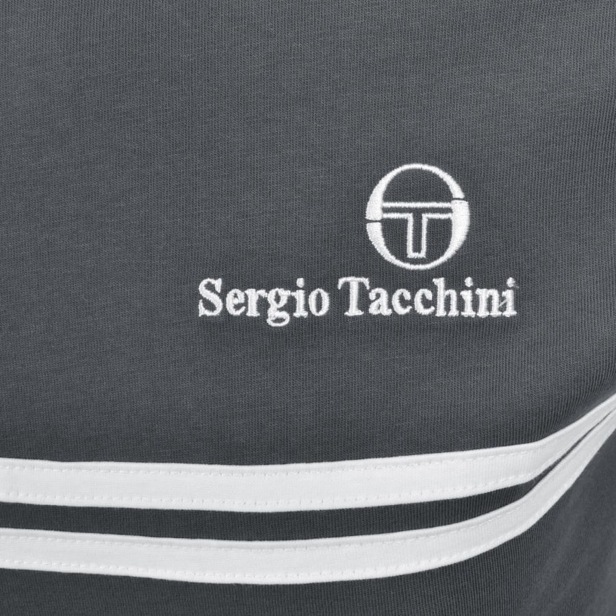 Image number 3 for Sergio Tacchini New Supermac T Shirt Blue