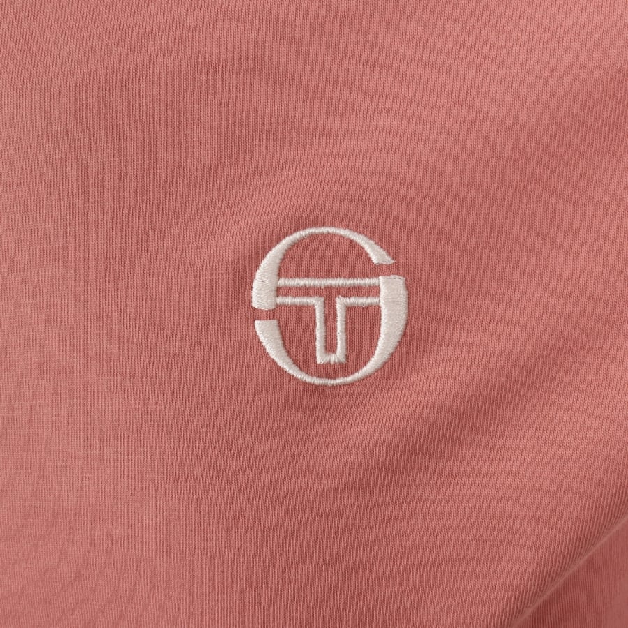 Image number 3 for Sergio Tacchini Grello T Shirt Pink
