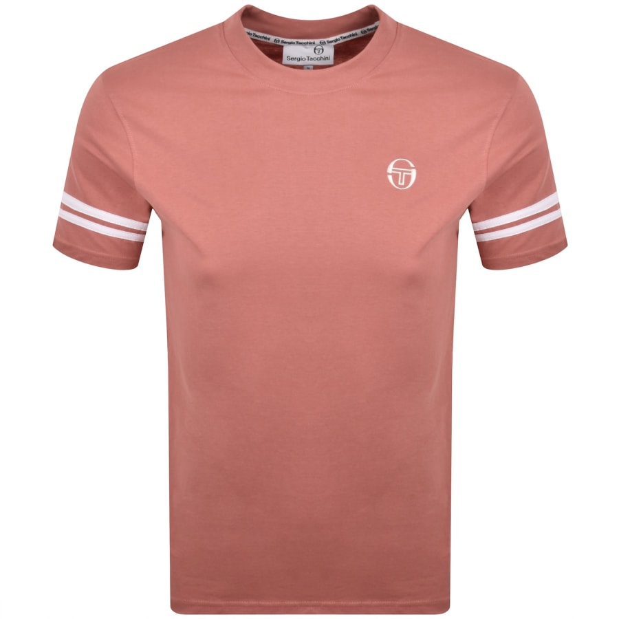 Image number 1 for Sergio Tacchini Grello T Shirt Pink