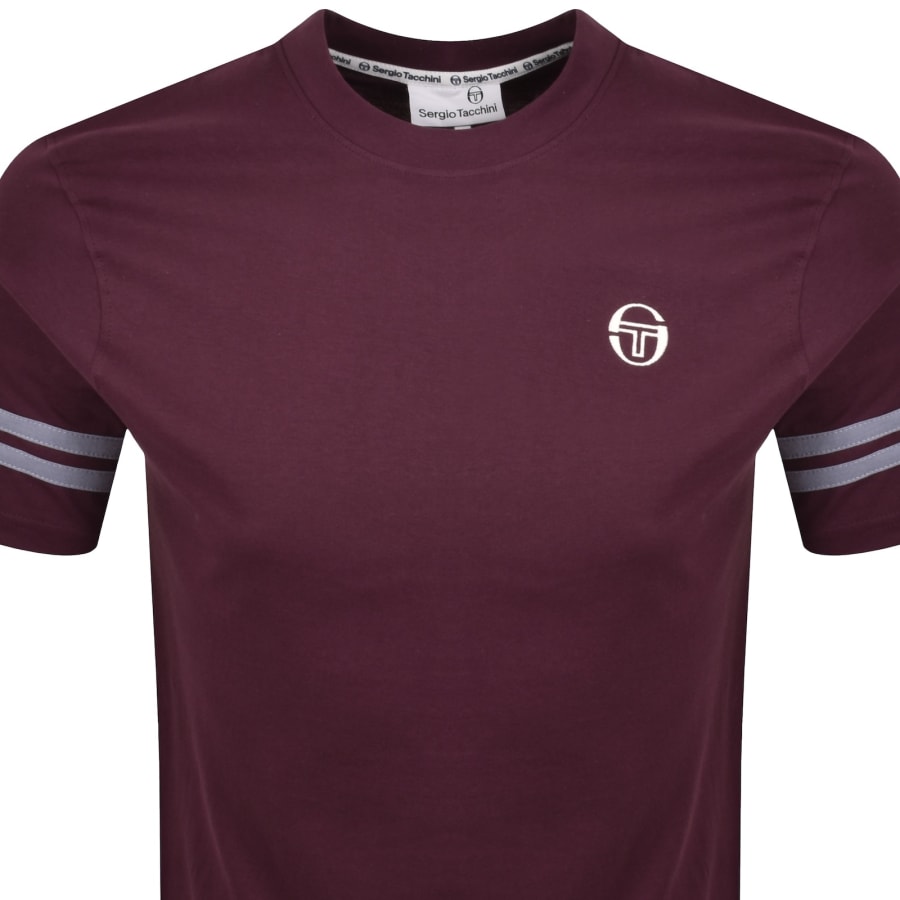 Image number 2 for Sergio Tacchini Grello T Shirt Fig Purple