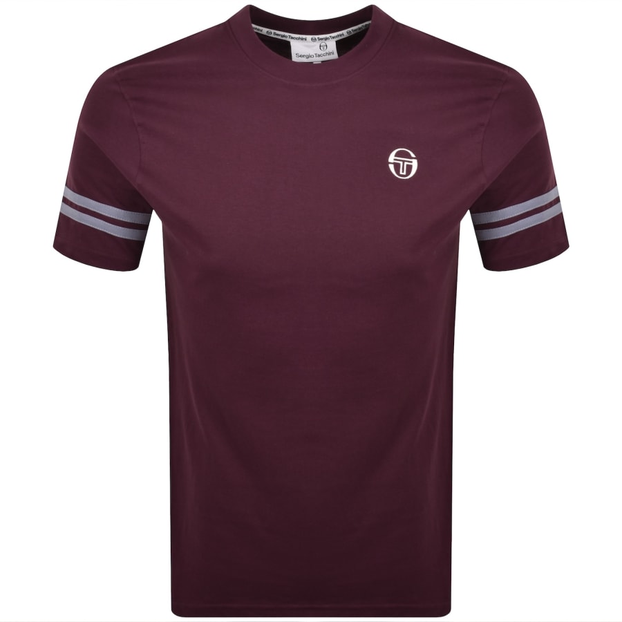 Image number 1 for Sergio Tacchini Grello T Shirt Fig Purple