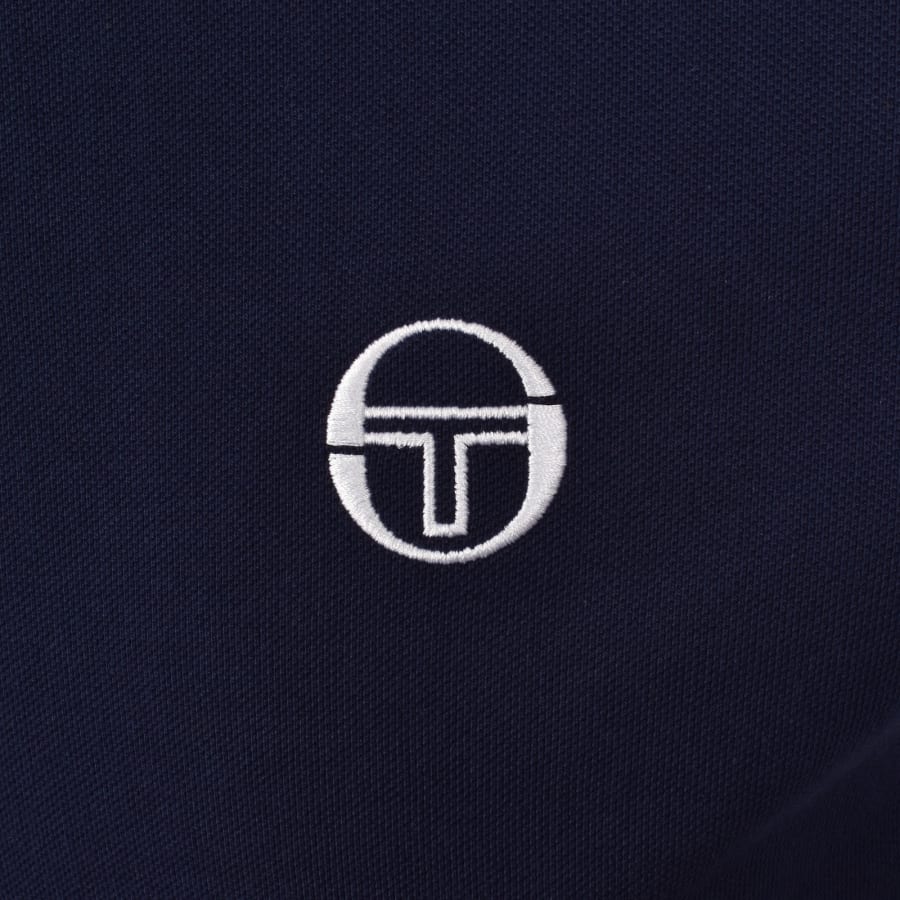 Image number 3 for Sergio Tacchini Polo T Shirt Blue