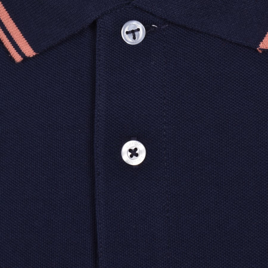 Image number 4 for Sergio Tacchini Polo T Shirt Blue
