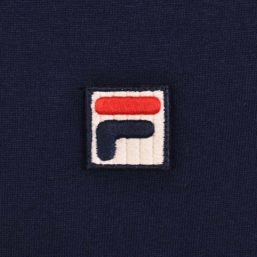 Image number 3 for Fila Lance T Shirt Navy
