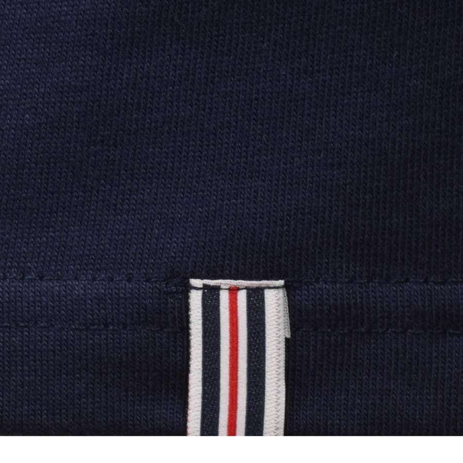 Image number 4 for Fila Lance T Shirt Navy