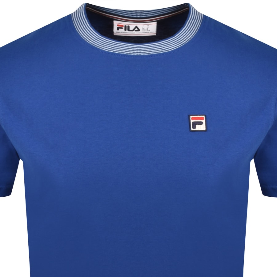 Image number 2 for Fila Lance T Shirt Blue
