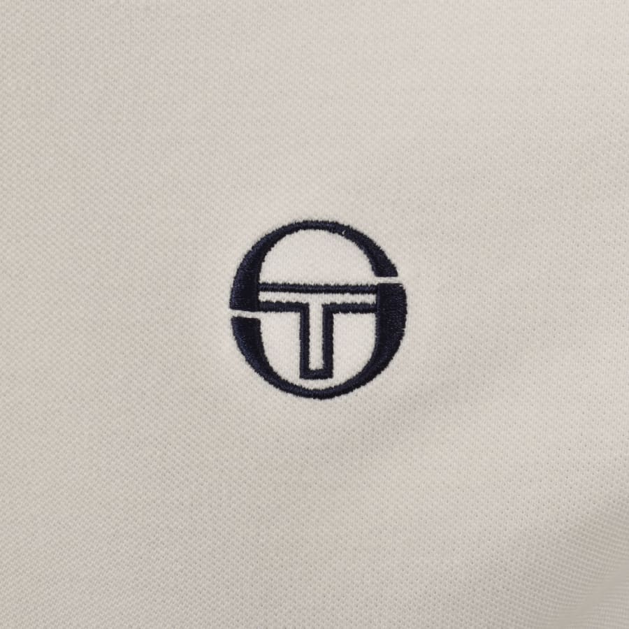 Image number 3 for Sergio Tacchini Polo T Shirt Gardenia White