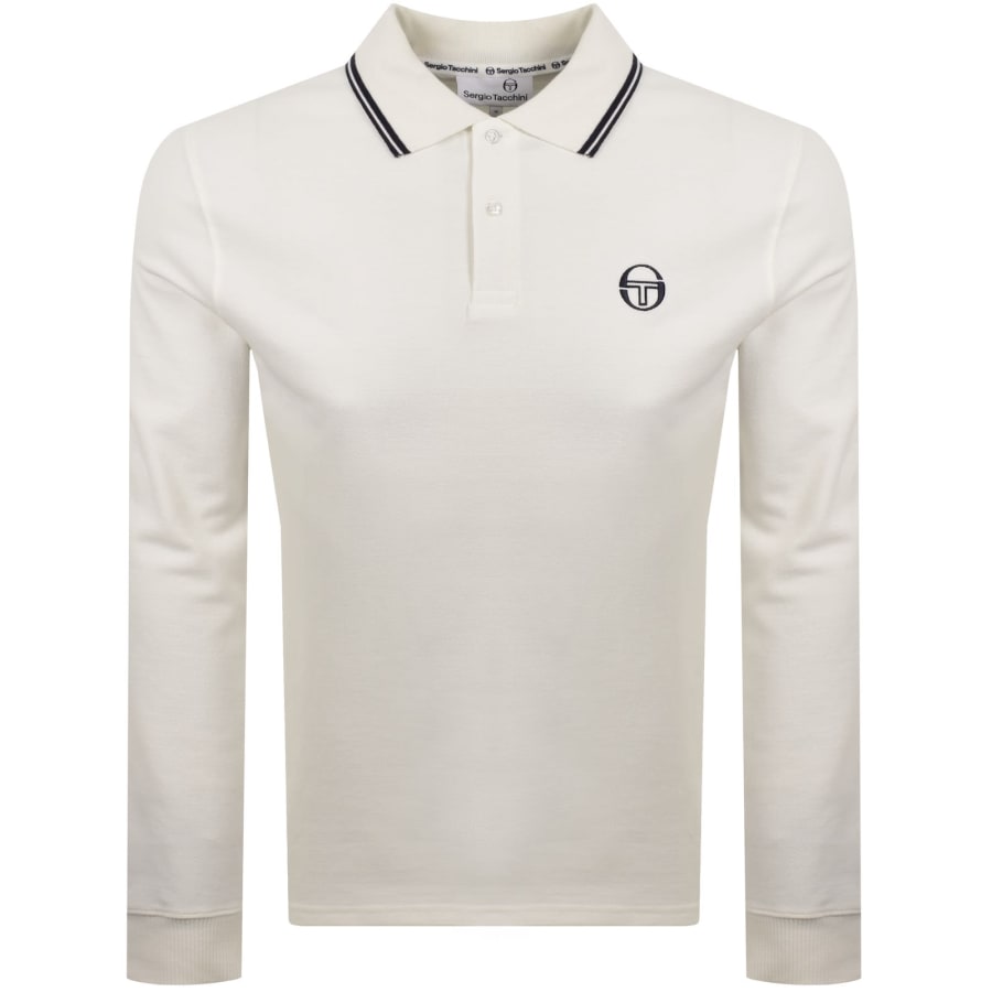 Image number 1 for Sergio Tacchini Polo T Shirt Gardenia White