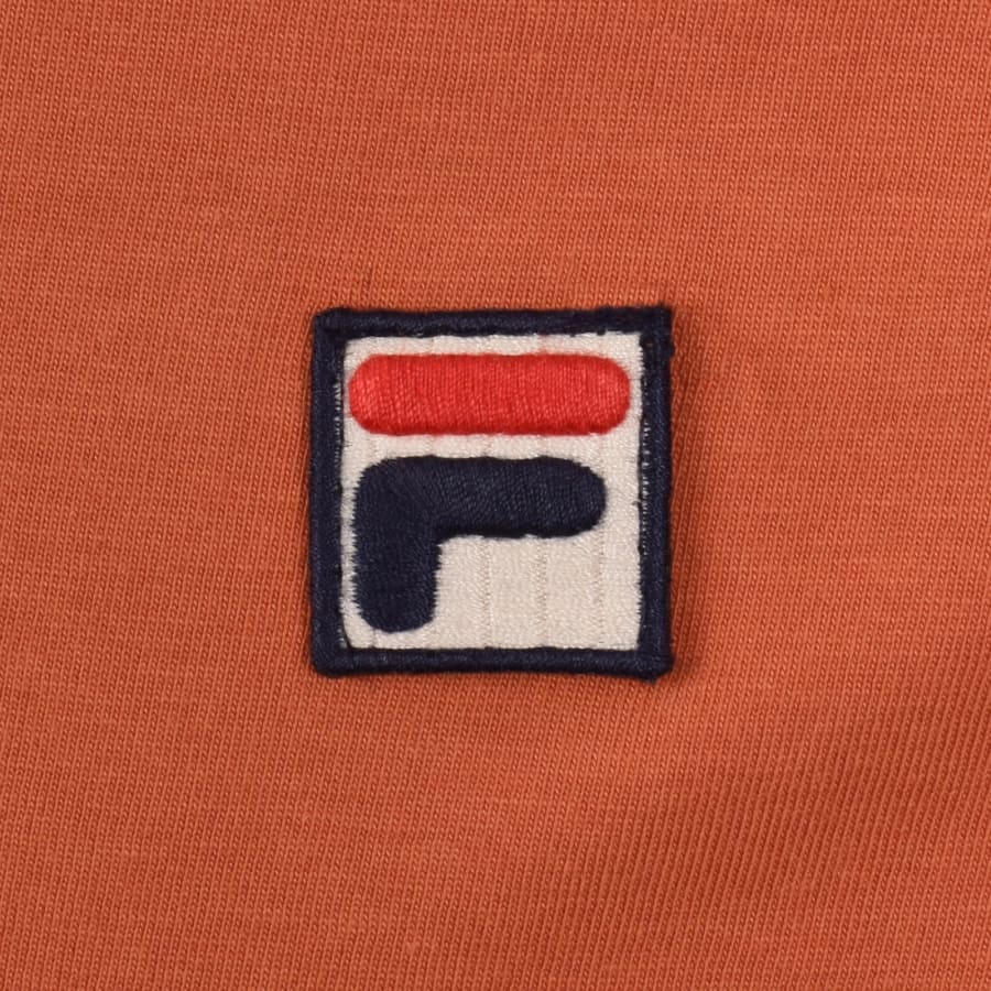 Image number 3 for Fila Marconi Ringer T Shirt Orange
