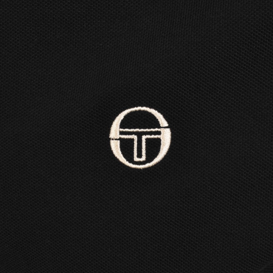 Image number 4 for Sergio Tacchini Davide Polo T Shirt Black