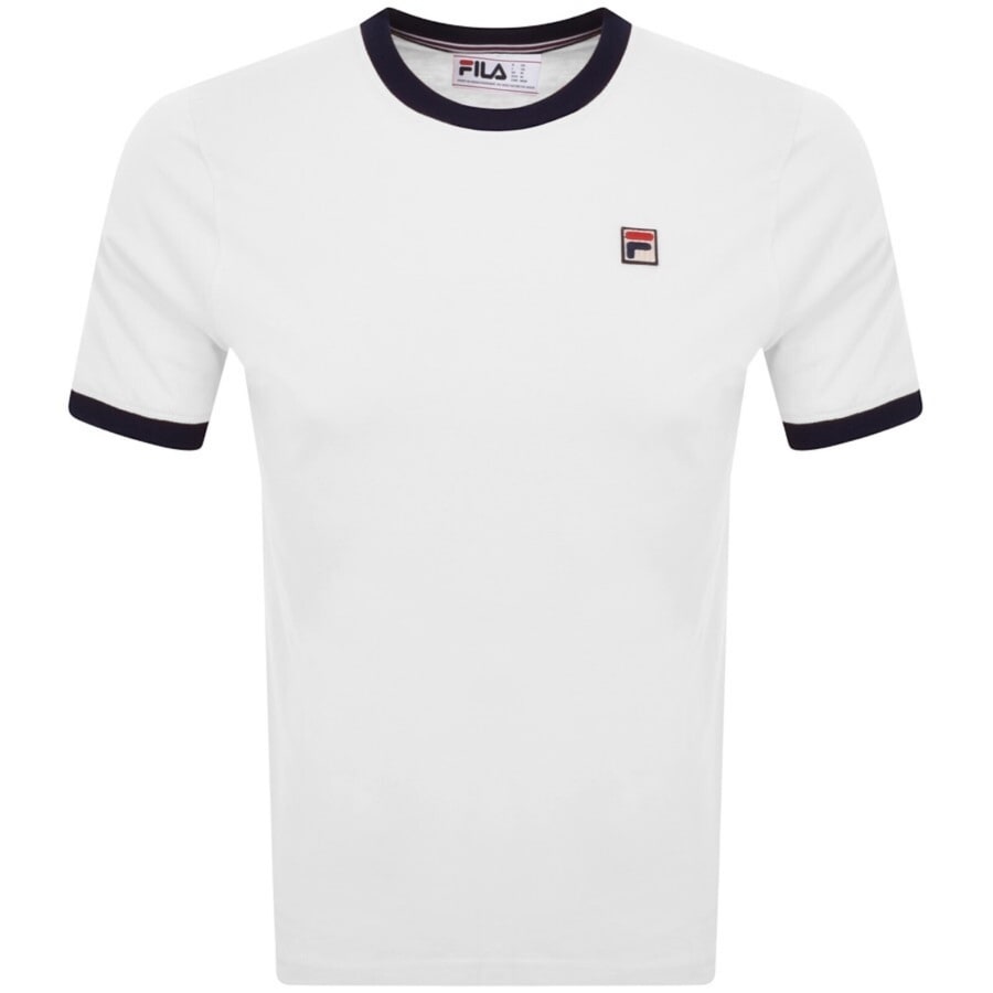 Image number 1 for Fila Vintage Marconi T Shirt White