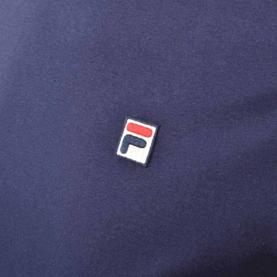 Image number 3 for Fila Vintage Marconi Crew Neck T Shirt Navy