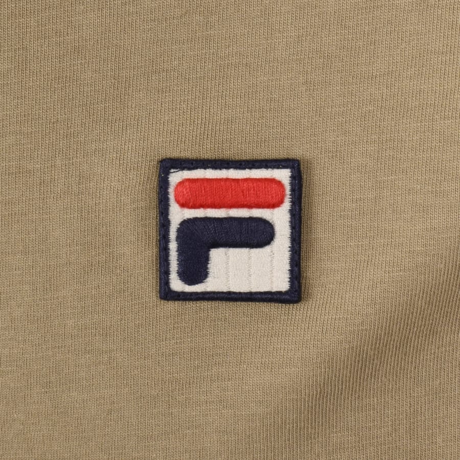 Image number 3 for Fila Vintage Marconi Crew Neck T Shirt Brown