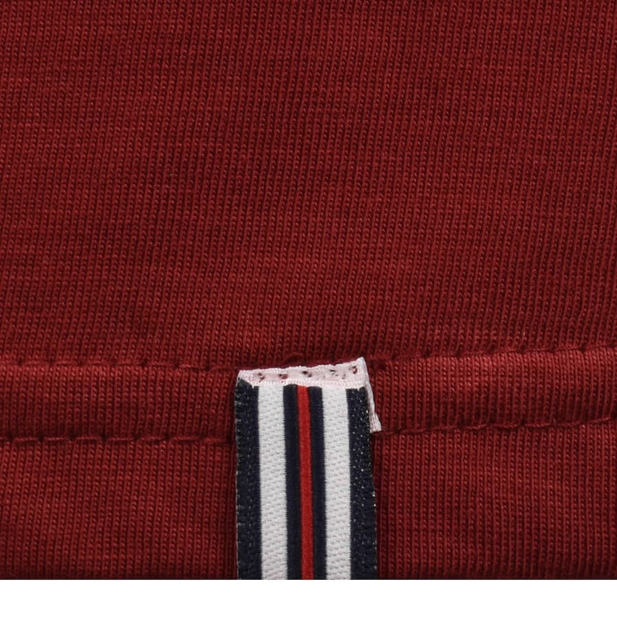 Image number 4 for Fila Vintage Marconi Crew Neck T Shirt Red